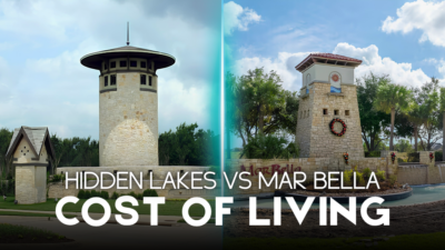 Hidden Lakes vs Mar Bella: Cost of Living Compared in 2026